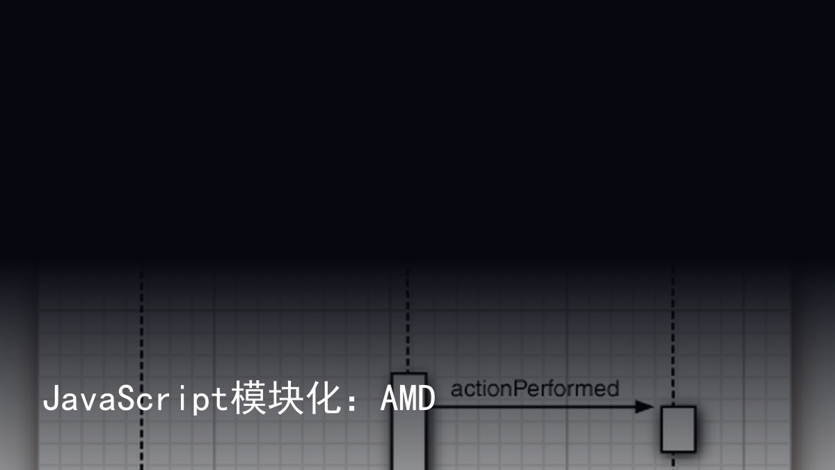 JavaScript模块化：AMD