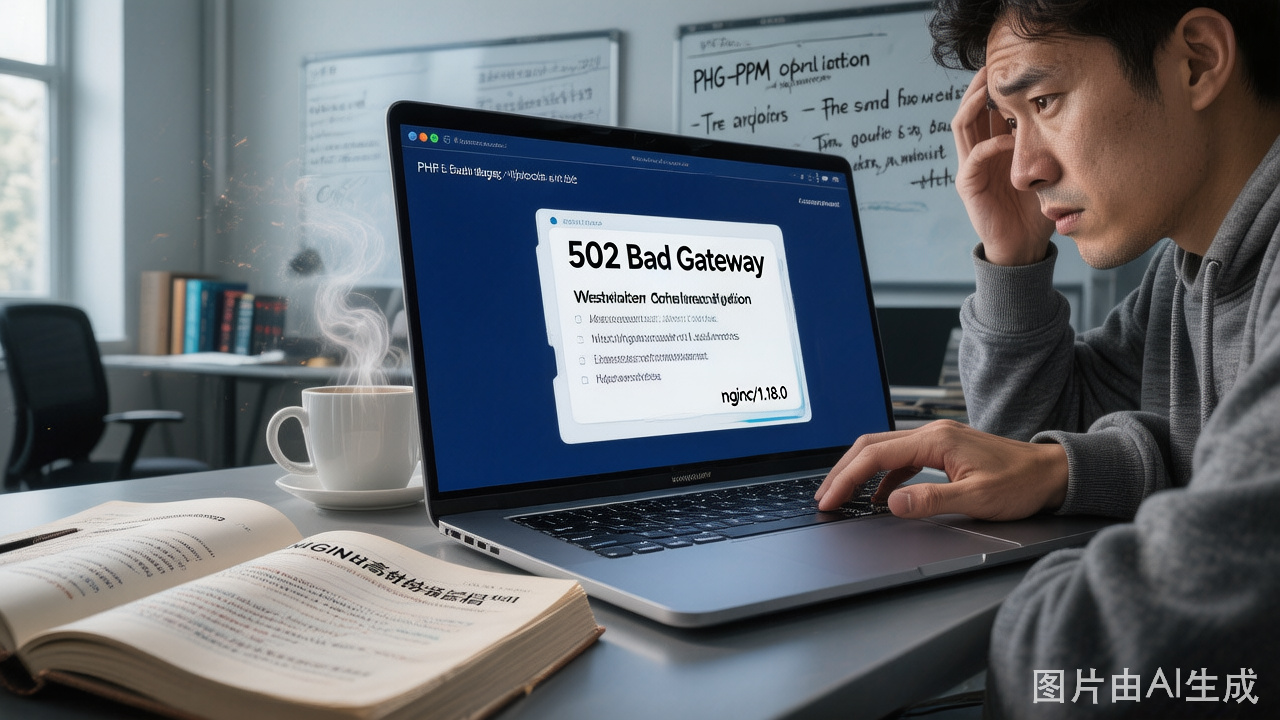 php-fpm和nginx正常启动，页面502解决